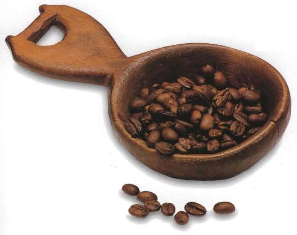 La base d'un bon café: des fèves entières torréfiées.