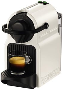 Krups YY1531FD Nespresso Inissia Machine à Café Espresso Capsules 19 Bars Blanche