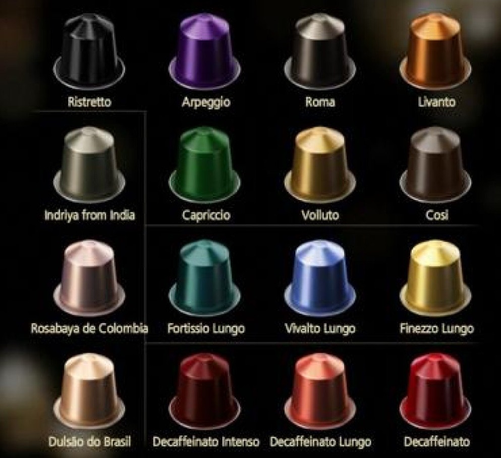 Capsules Nespresso : guide complet des différentes capsules de café ...