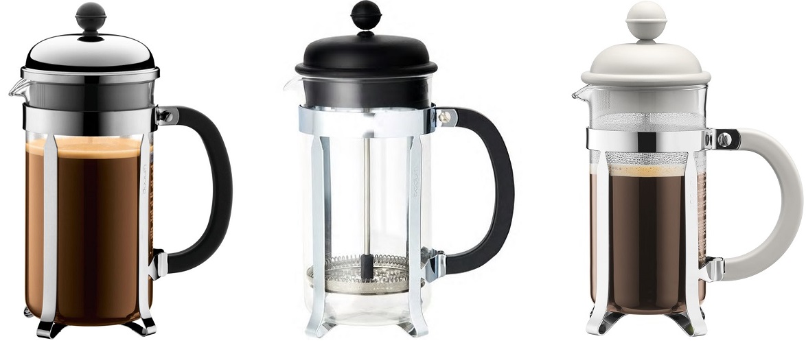 Cafetière à piston BODUM - Brazil Rouge 3 tasses/35 cl
