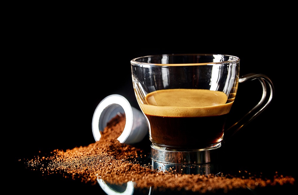 Capsule de café NESPRESSO. Choix de différents mélanges de café.