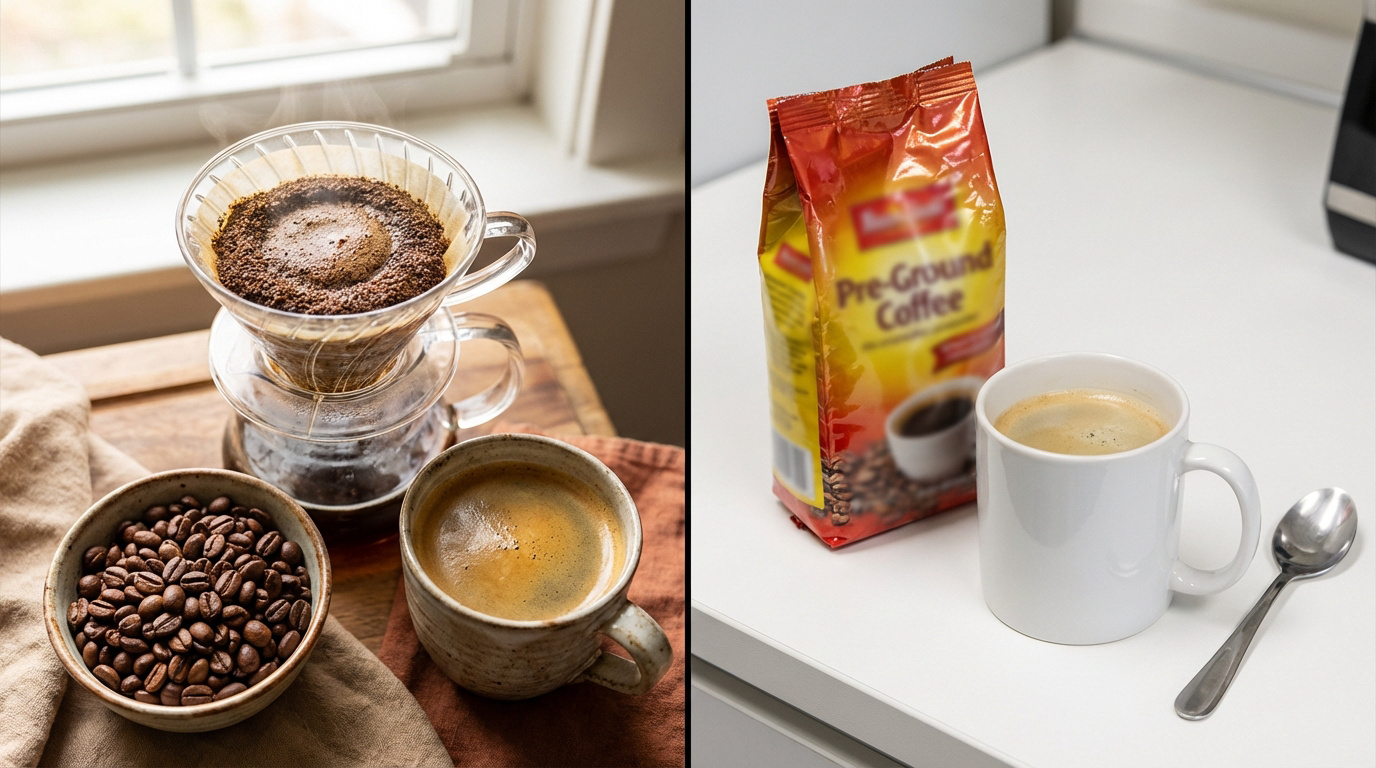 Café de spécialité vs supermarché : le choix de la qualité